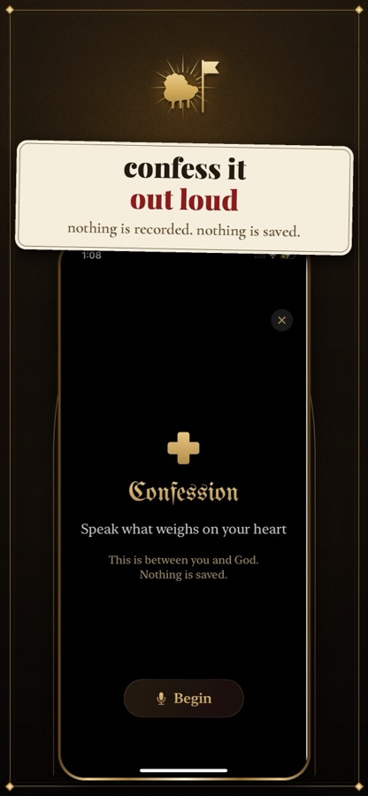 Confess it out loud